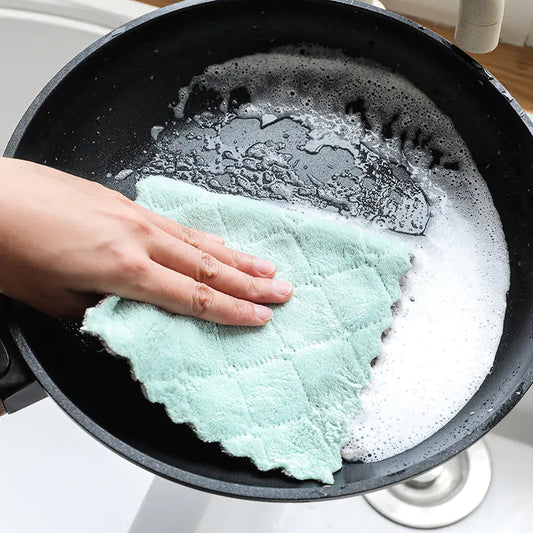 Kitchen Cleaning Cloths and Towels for Dishwashing