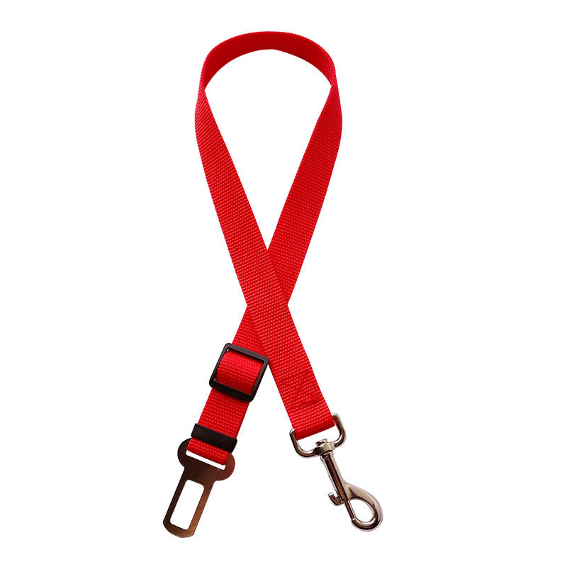 Adjustable Pet Cat Dog Car Seat Belt Pet Seat Vehicle Dog  Lead Clip Safety Lever Traction Dog Collars Dogs Accessoires Pets Products
