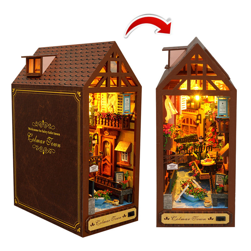 Mini House Miniature Model Wooden Toys