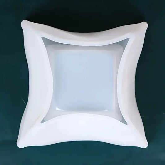 Silicone Mold for Square Flower Pot and Concrete