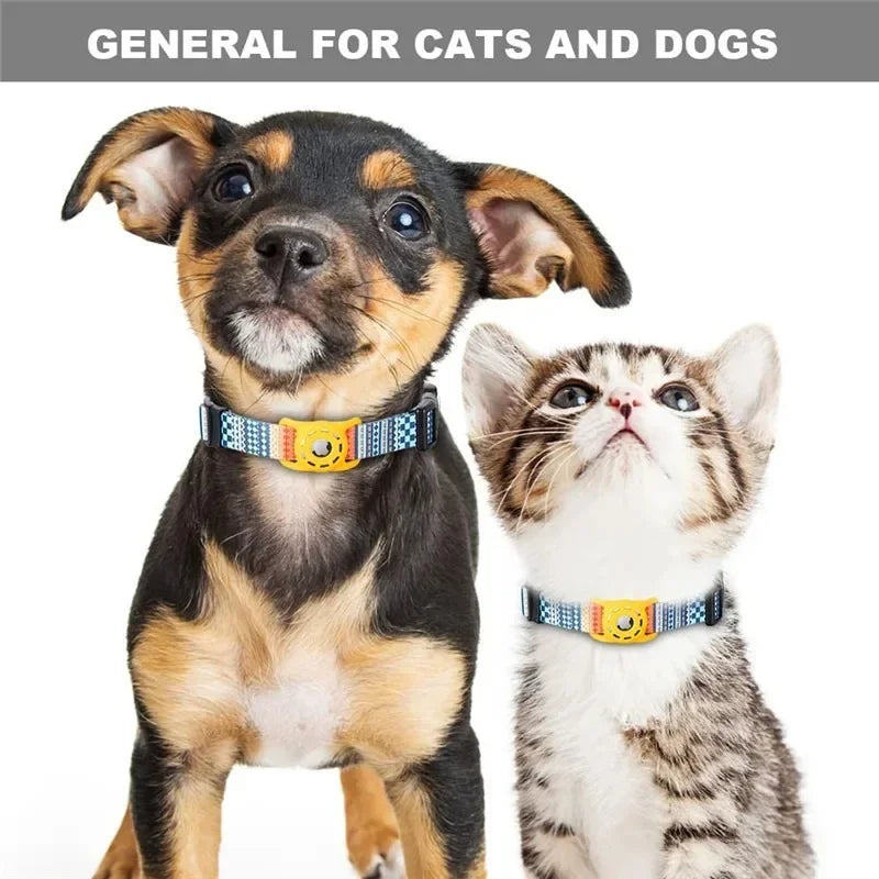Digital Printing Collar for Apple Airtag - Pets Accessories