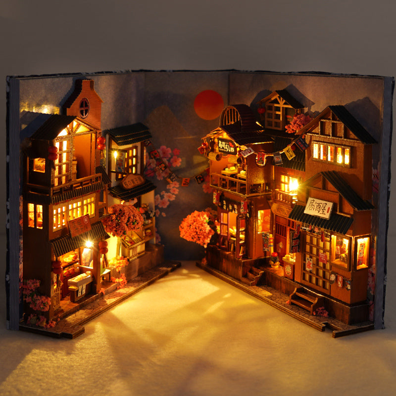 Mini House Miniature Model Wooden Toys